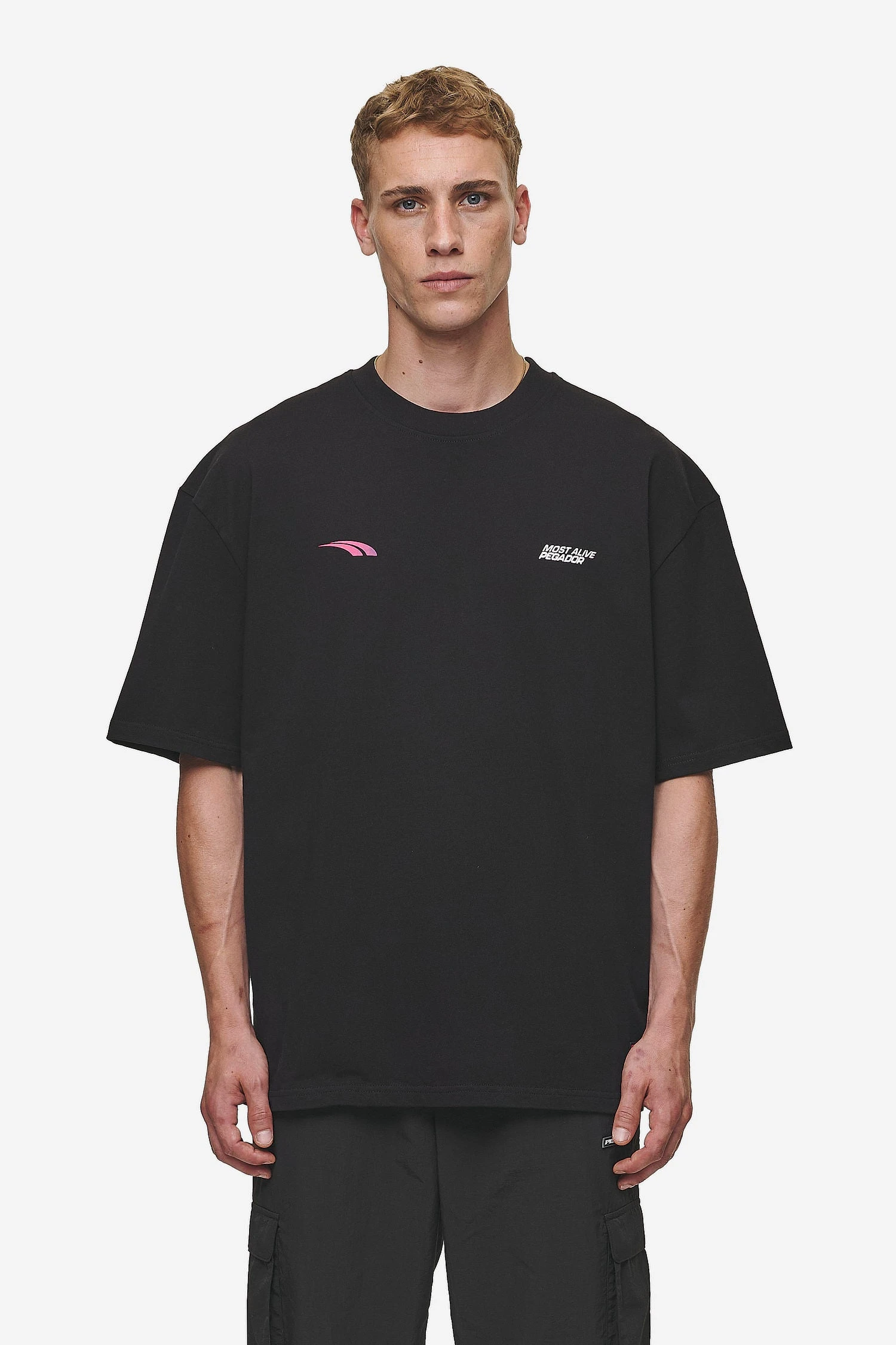 Clayton Oversized Tee Washed Black 3 Clayton Oversized Tee Washed Black - Image 3