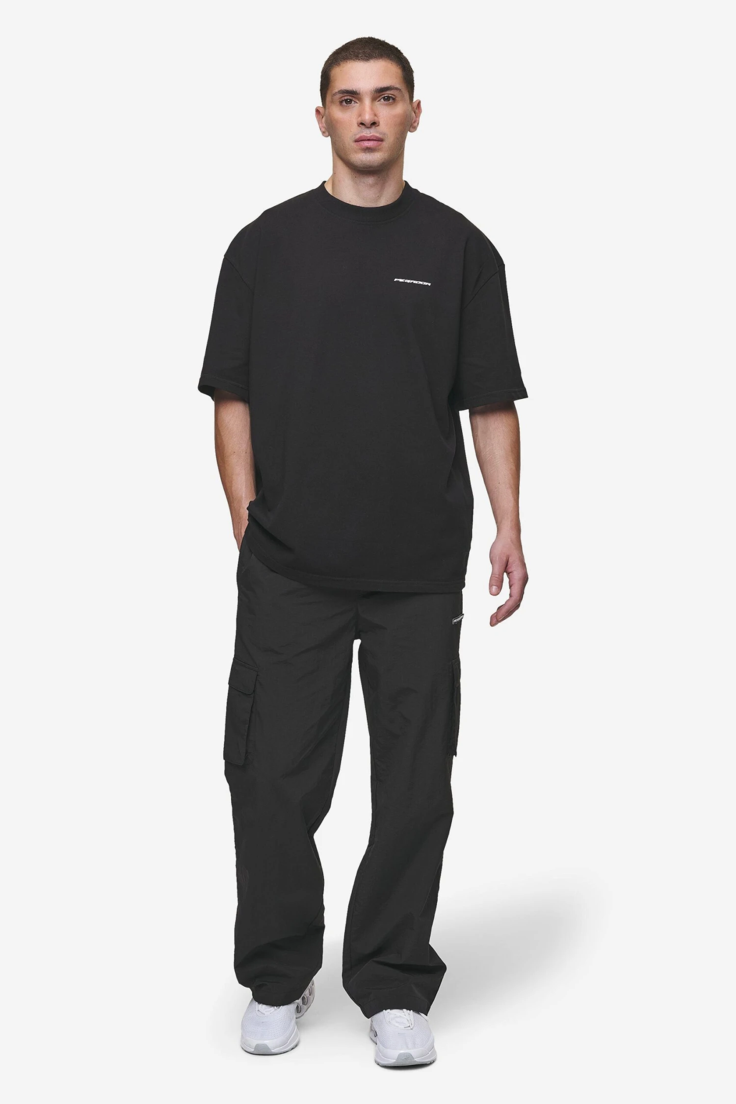 Madron Oversized Tee Washed Black 2 Madron Oversized Tee Washed Black - Image 2