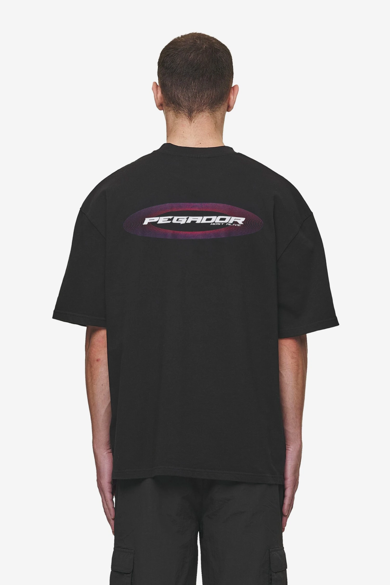 Madron Oversized Tee Washed Black 1 Madron Oversized Tee Washed Black