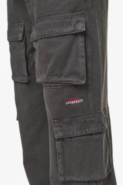 Penard Wide Cargo Pants Anthracite 9 Penard Wide Cargo Pants Anthracite -Pegador Sale Store PGDR MOST ALIVE ECOMMERCE MENS DAY 254284