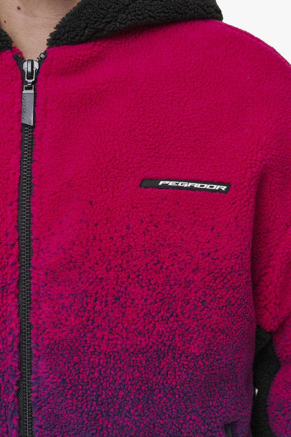 Absecon Teddy Jacket Virtual Pink Deep Purple Black 5 Absecon Teddy Jacket Virtual Pink Deep Purple Black - Image 5