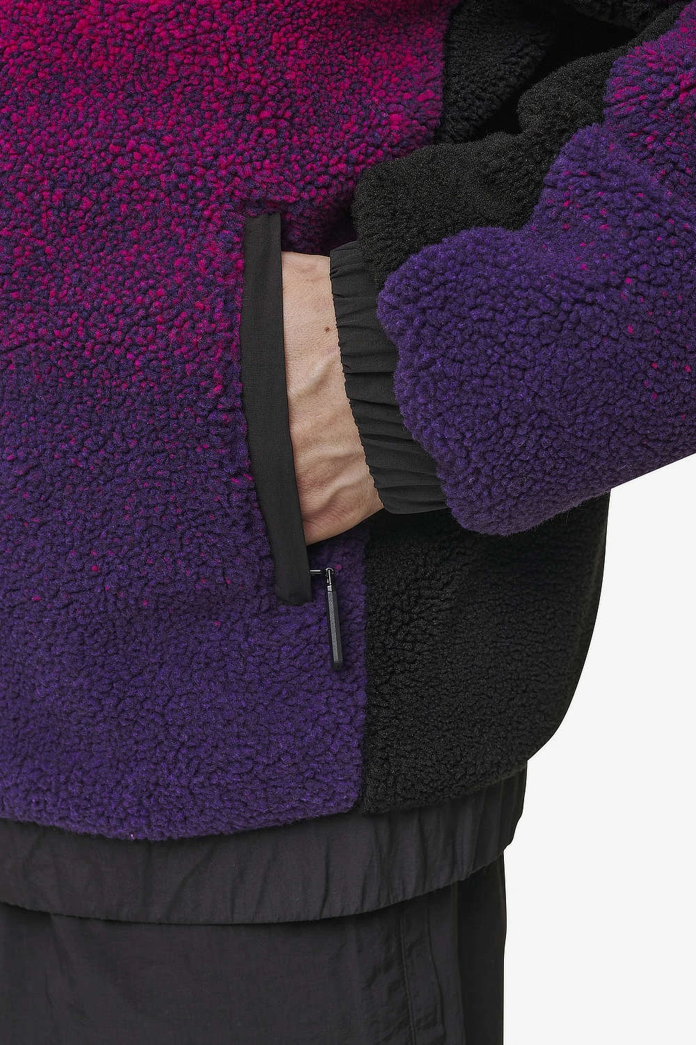 Absecon Teddy Jacket Virtual Pink Deep Purple Black 6 Absecon Teddy Jacket Virtual Pink Deep Purple Black - Image 6