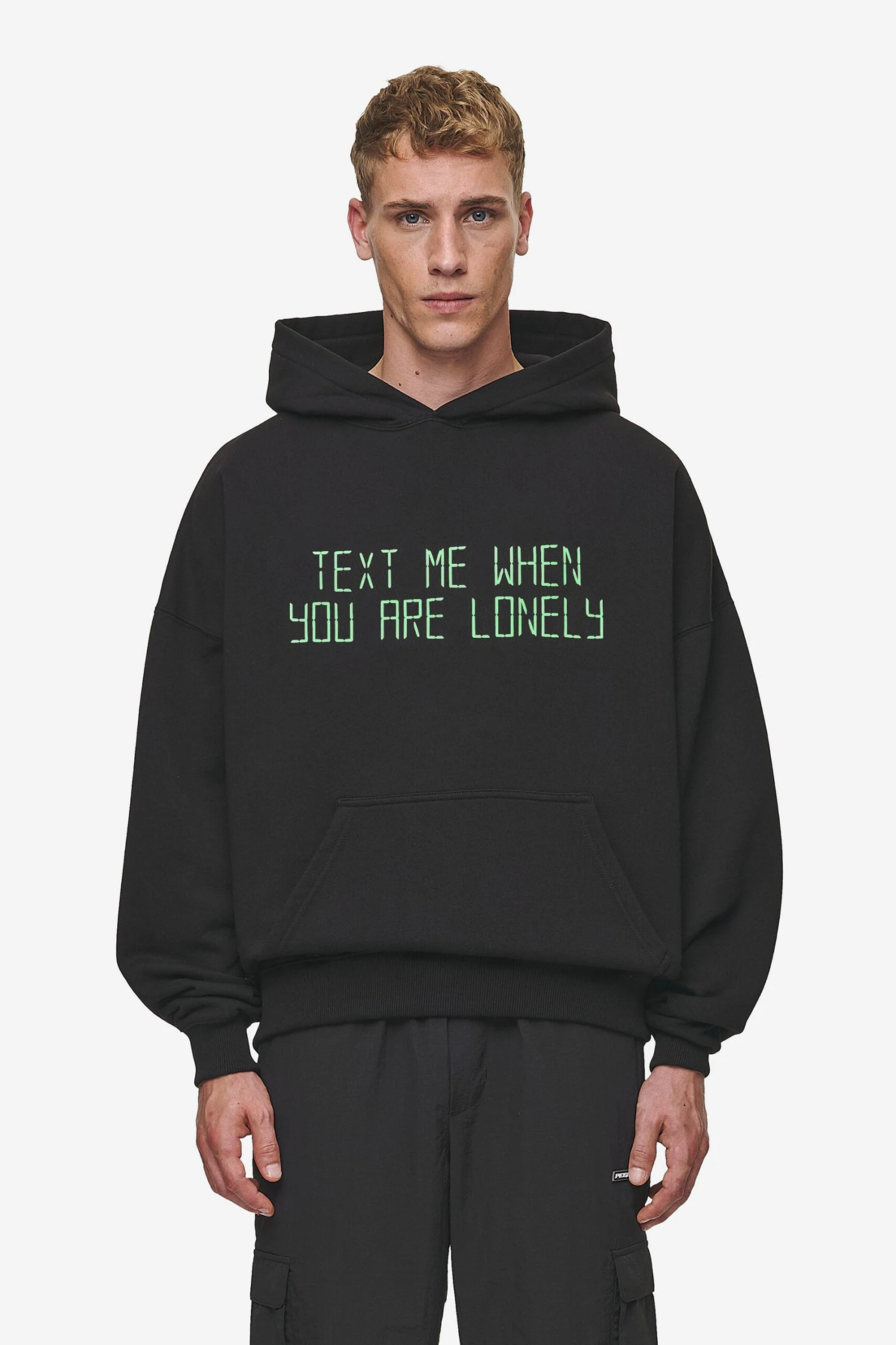 Bleek Boxy Hoodie Washed Black 1 Bleek Boxy Hoodie Washed Black