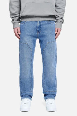 Vinto Carpenter Jeans Washed Blue