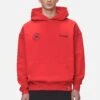 Gordan Oversized Hoodie Washed Red -Pegador Sale Store PGDR NEVER TOO LATE ECOMMERCE MALE DAY 1288