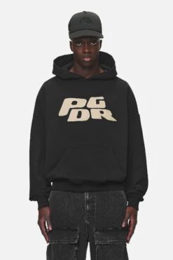 Danico Boxy Hoodie Washed Black