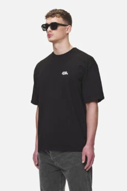 Narson Oversized Tee Washed Black -Pegador Sale Store PGDR NEVER TOO LATE ECOMMERCE MALE DAY 2113