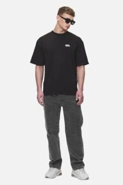 Narson Oversized Tee Washed Black -Pegador Sale Store PGDR NEVER TOO LATE ECOMMERCE MALE DAY 2116