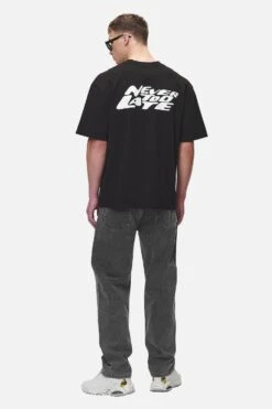 Narson Oversized Tee Washed Black -Pegador Sale Store PGDR NEVER TOO LATE ECOMMERCE MALE DAY 2121