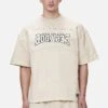 Beech Terry Boxy Tee Washed Desert Sand