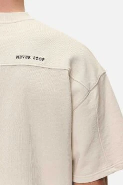 Beech Terry Boxy Tee Washed Desert Sand -Pegador Sale Store PGDR NEVER TOO LATE ECOMMERCE MALE DAY 266