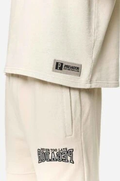 Beech Terry Boxy Tee Washed Desert Sand -Pegador Sale Store PGDR NEVER TOO LATE ECOMMERCE MALE DAY 268