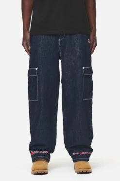 Renton Loose Jeans Dark Blue