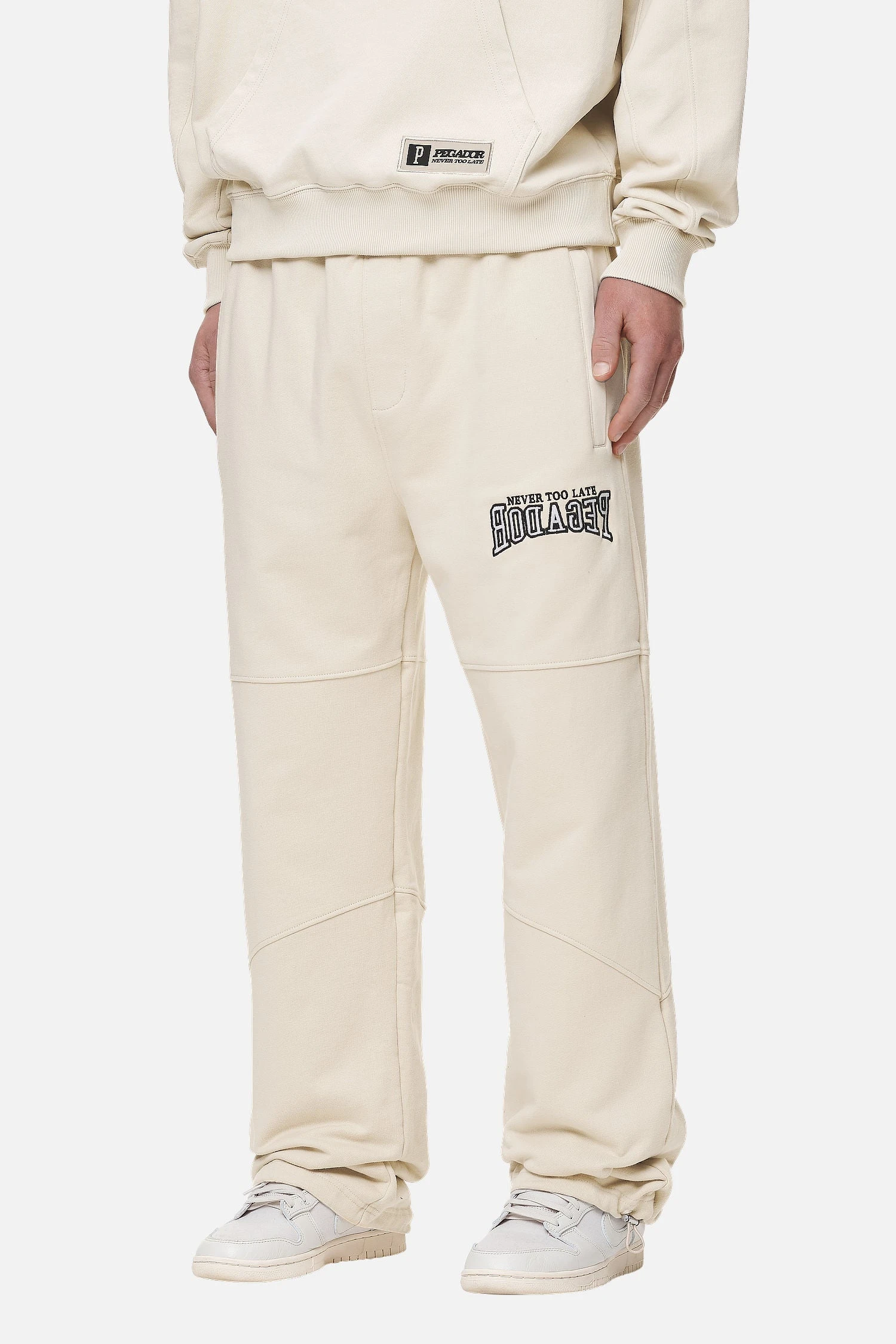 Beech Baggy Sweat Pants Washed Desert Sand 3 Beech Baggy Sweat Pants Washed Desert Sand - Image 3