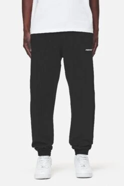 Logo Heavy Sweat Jogger Washed Black White Gum