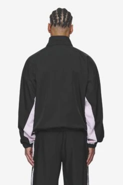 Stow Boxy Track Jacket Black Bubblegum -Pegador Sale Store PGDR Next Wave E COMMERCE MENS DAY 146804