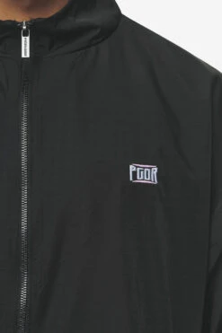 Stow Boxy Track Jacket Black Bubblegum -Pegador Sale Store PGDR Next Wave E COMMERCE MENS DAY 146805