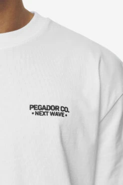 Fallon Oversized Tee White -Pegador Sale Store PGDR Next Wave E COMMERCE MENS DAY 146930