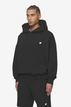 Leono Boxy Hoodie Washed Black Baby Blue -Pegador Sale Store PGDR Next Wave E COMMERCE MENS DAY 248426