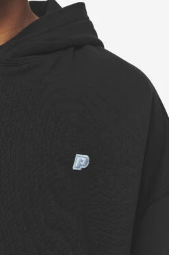 Leono Boxy Hoodie Washed Black Baby Blue -Pegador Sale Store PGDR Next Wave E COMMERCE MENS DAY 248433