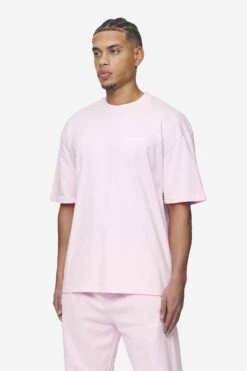 Logo Oversized Tee Washed Bubblegum White Gum -Pegador Sale Store PGDR Next Wave E COMMERCE MENS DAY 248557