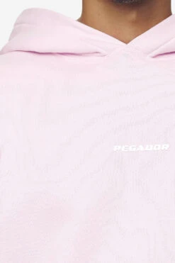 Logo Boxy Hoodie Washed Bubblegum White Gum -Pegador Sale Store PGDR Next Wave E COMMERCE MENS DAY 248641