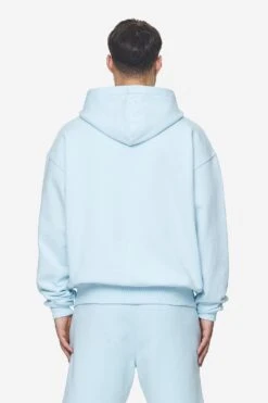 Logo Oversized Sweat Jacket Washed Baby Blue White Gum -Pegador Sale Store PGDR Next Wave E COMMERCE MENS DAY 248660