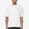 Logo Oversized Tee White Black Gum -Pegador Sale Store PGDR Next Wave E COMMERCE MENS DAY 248939
