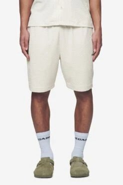 Wyton Structured Summer Shorts Salty Cream -Pegador Sale Store PGDR Next Wave E COMMERCE MENS PANTS DAY 14770
