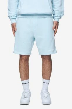 Logo Heavy Sweat Shorts Washed Baby Blue White Gum -Pegador Sale Store PGDR Next Wave E COMMERCE MENS PANTS DAY 25045 fd94d75e de73 4785 8e3c e3ba71eb1ded