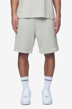 Logo Heavy Sweat Shorts Washed Pearl Grey White Gum -Pegador Sale Store PGDR Next Wave E COMMERCE MENS PANTS DAY 25049 8ff06ec3 2eed 4021 8ae8 95059ad3cd42