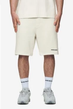 Logo Heavy Sweat Shorts Washed Salty Cream Black Gum -Pegador Sale Store PGDR Next Wave E COMMERCE MENS PANTS DAY 25057 2451a1e2 f45c 41a9 b1df 4c2e196b3162