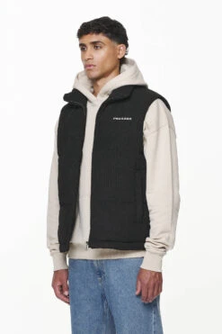 Bardon Cord Puffer Vest Black -Pegador Sale Store PGDR OUTERWEAR MENS6005