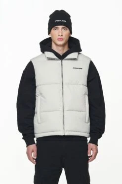 Landin Puffer Vest Ash Grey -Pegador Sale Store PGDR OUTERWEAR MENS6083