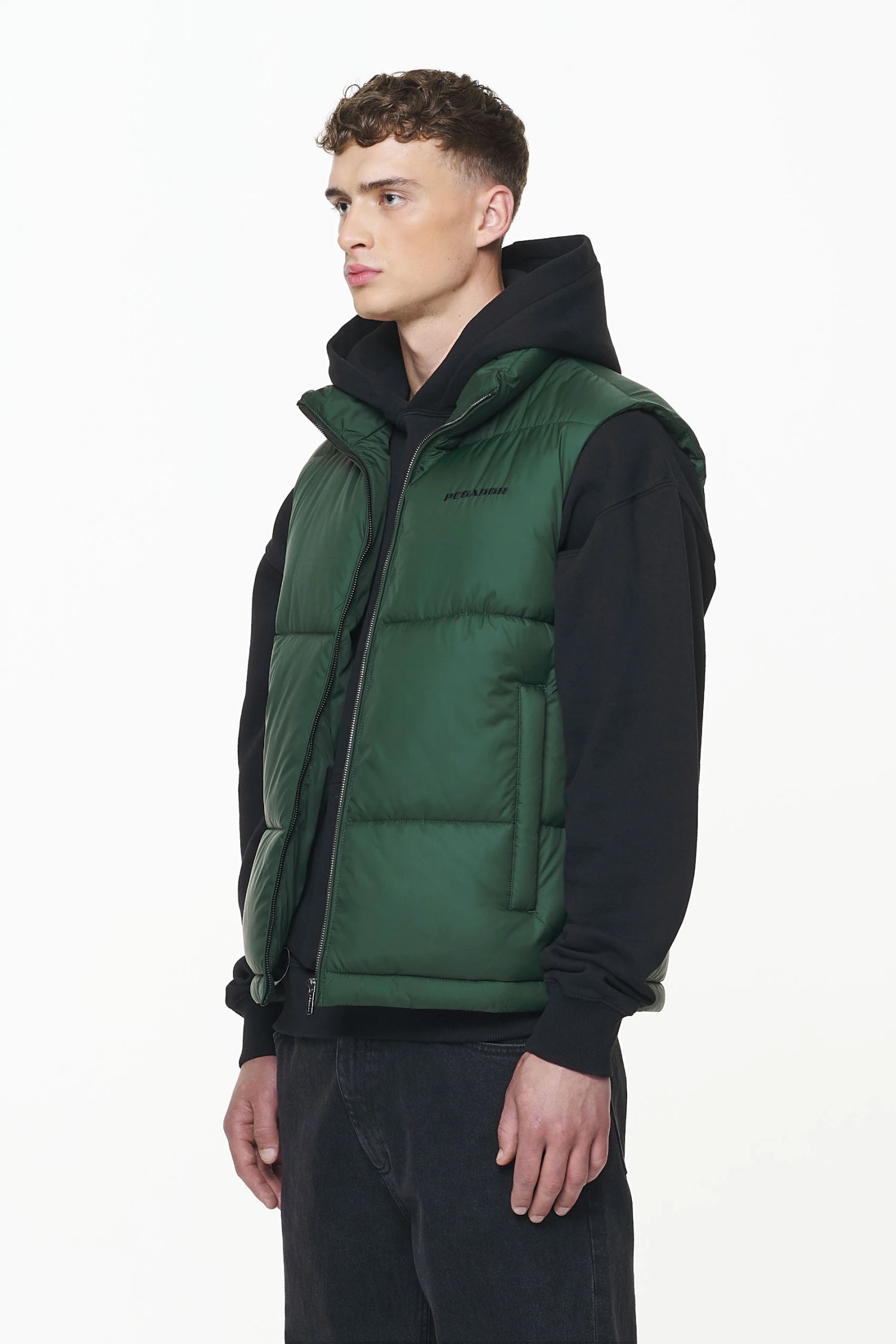 Landin Puffer Vest British Green 4 Landin Puffer Vest British Green - Image 4