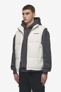Landin Puffer Vest Bone White 9 Landin Puffer Vest Bone White -Pegador Sale Store PGDR WINTERJACKETS ECOMMERCE MENS50784