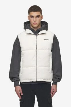 Landin Puffer Vest Bone White 8 Landin Puffer Vest Bone White -Pegador Sale Store PGDR WINTERJACKETS ECOMMERCE MENS50795