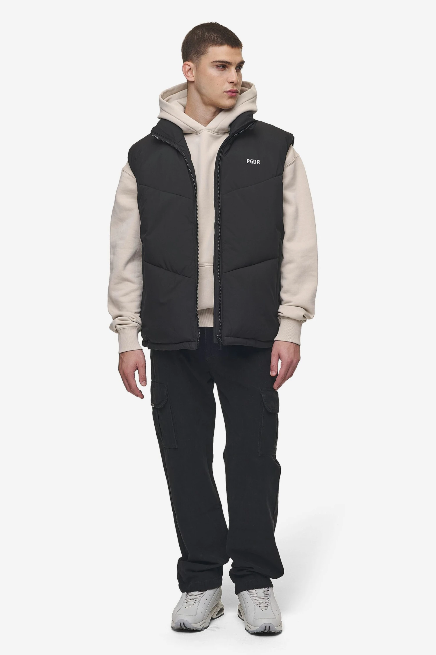 Leddy Oversized Puffer Vest Black 5 Leddy Oversized Puffer Vest Black - Image 5