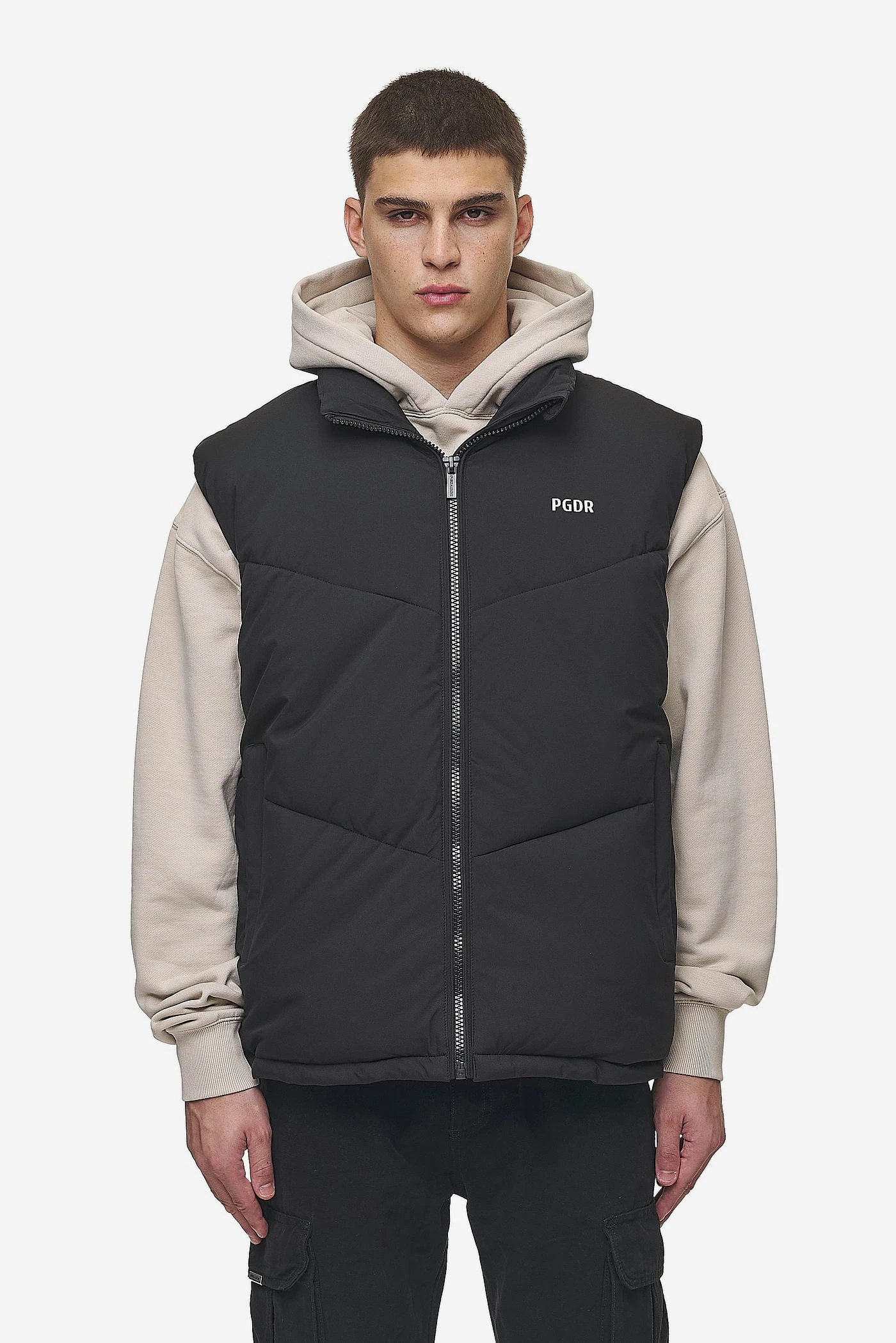 Leddy Oversized Puffer Vest Black 3 Leddy Oversized Puffer Vest Black - Image 3