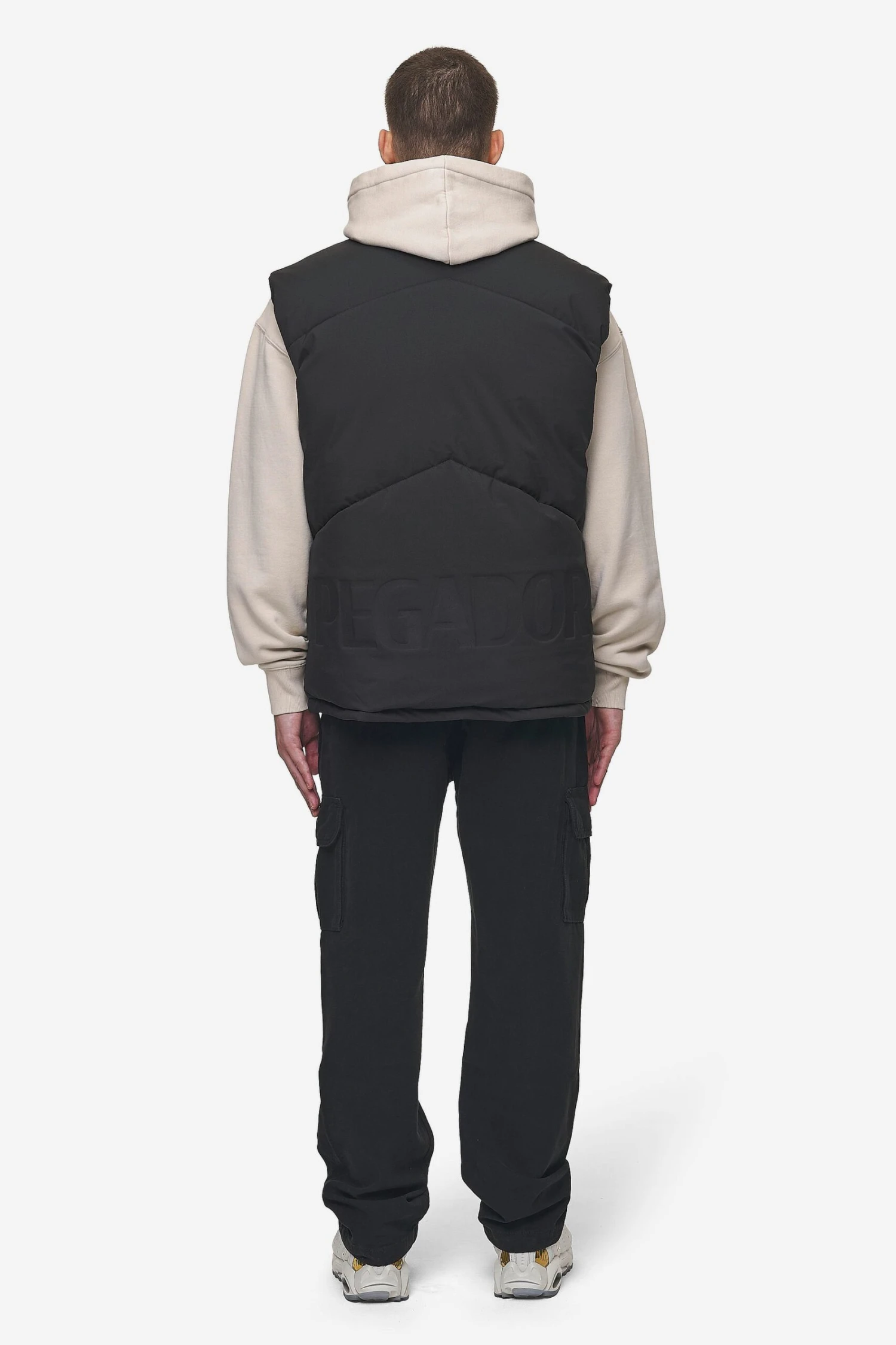 Leddy Oversized Puffer Vest Black 2 Leddy Oversized Puffer Vest Black - Image 2