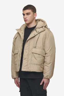 Jean Utility Puffer Jacket Sand -Pegador Sale Store PGDR WINTERJACKETS ECOMMERCE MENS50952