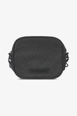 Rubber Logo Patch Nylon Shoulder Strap Bag Anthracite -Pegador Sale Store RubberLogoPatchNylonShoulderStrapBagAnthracite2