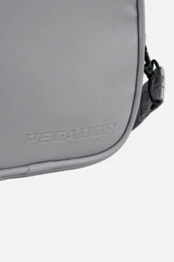 Skibo Logo Faux Leather Shoulder Strap Bag Cool Grey -Pegador Sale Store SKIBOLOGOFAUXLEATHERSHOULDERSTRAPBAGCOOLGREY4