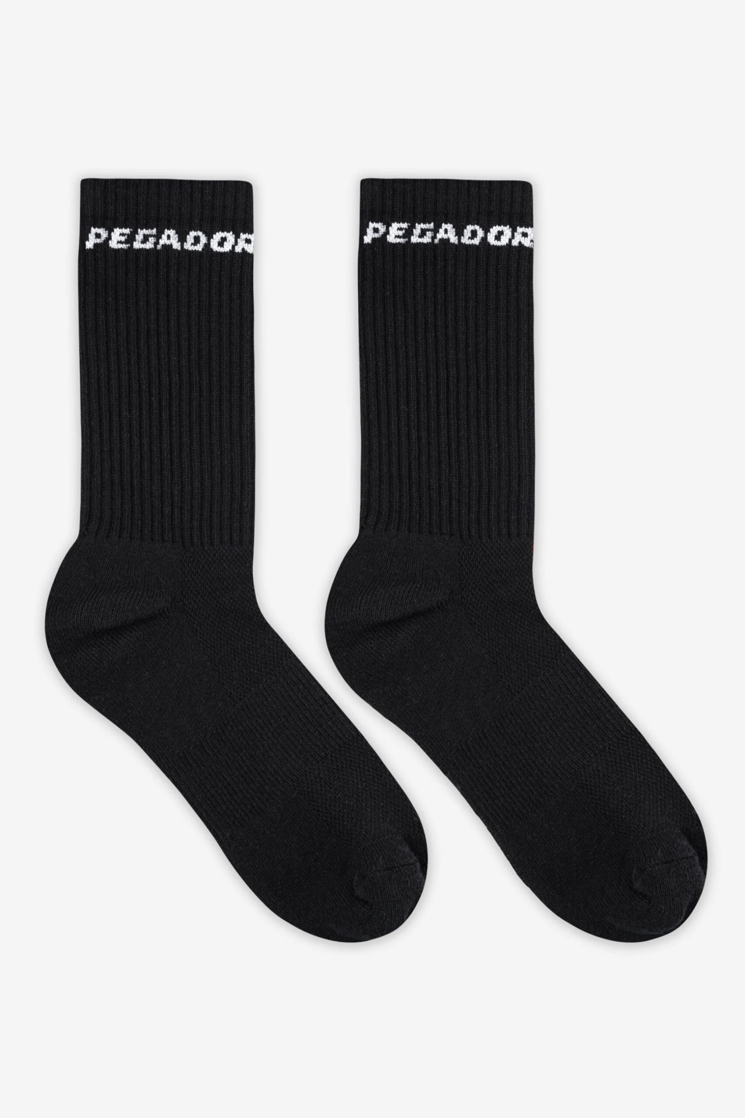 Side Logo Socks Black White 1 Side Logo Socks Black White