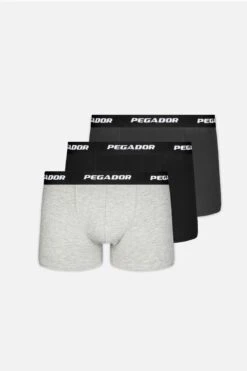 Pegador Tantun Boxershorts 3 Pack Grey Melange Black Anthracite -Pegador Sale Store TantunBoxershorts3PackGreyMelangeBlackAnthracite2