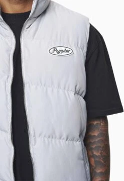Yale Puffer Vest Dusk Grey -Pegador Sale Store detail PGDR BLACKFRIDAY 2023 MENS20153