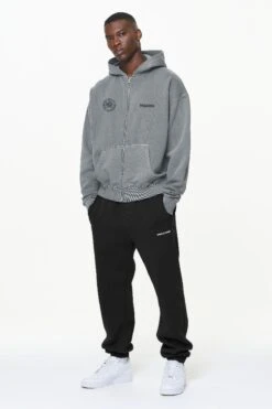 Dike Oversized Sweat Jacket Vintage Grey -Pegador Sale Store dike2