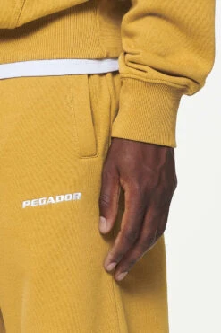 Logo Heavy Sweat Jogger Vintage Washed Mustard 9 Logo Heavy Sweat Jogger Vintage Washed Mustard -Pegador Sale Store dw