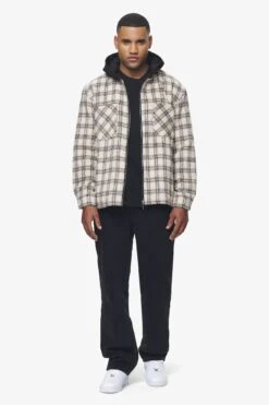 Fontana Hooded Hairy Zip Flannel Jacket Cream Orange -Pegador Sale Store hover PGDR BLACKFRIDAY 2023 MENS19177 a2ace9d1 0b22 4f68 a756 3692061a8099