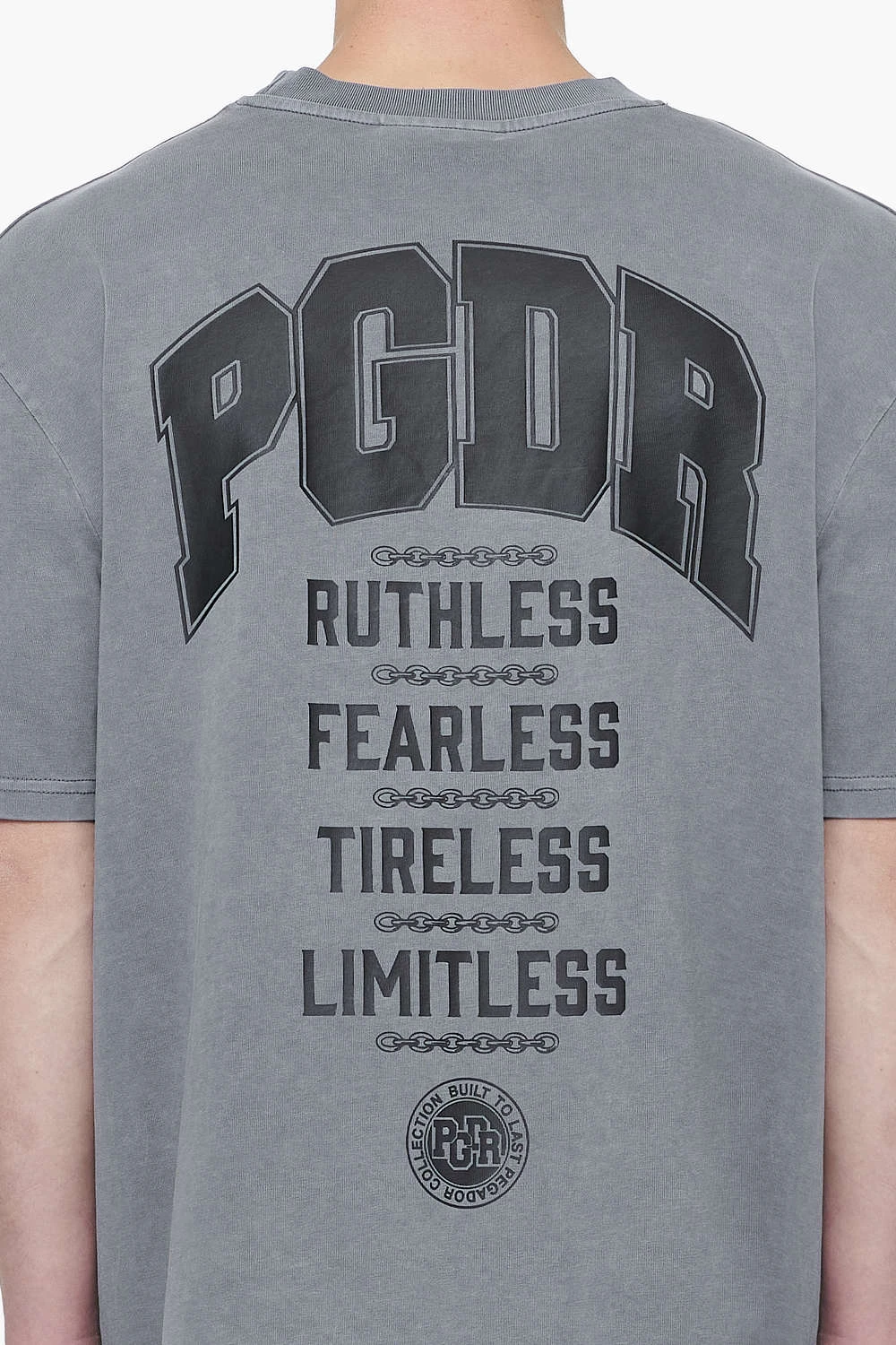 Orsett Oversized Tee Vintage Grey 5 Orsett Oversized Tee Vintage Grey - Image 5